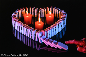 Judge Noreen Berthiaume's Color Choice   "Falling in Love"   by Chane Cullens, HonNEC