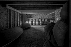 Class B Monochrome Image of the Year "Powder Magazine, Louisbourg" by Charles Lord of Whaling City Camera Club (MA)
