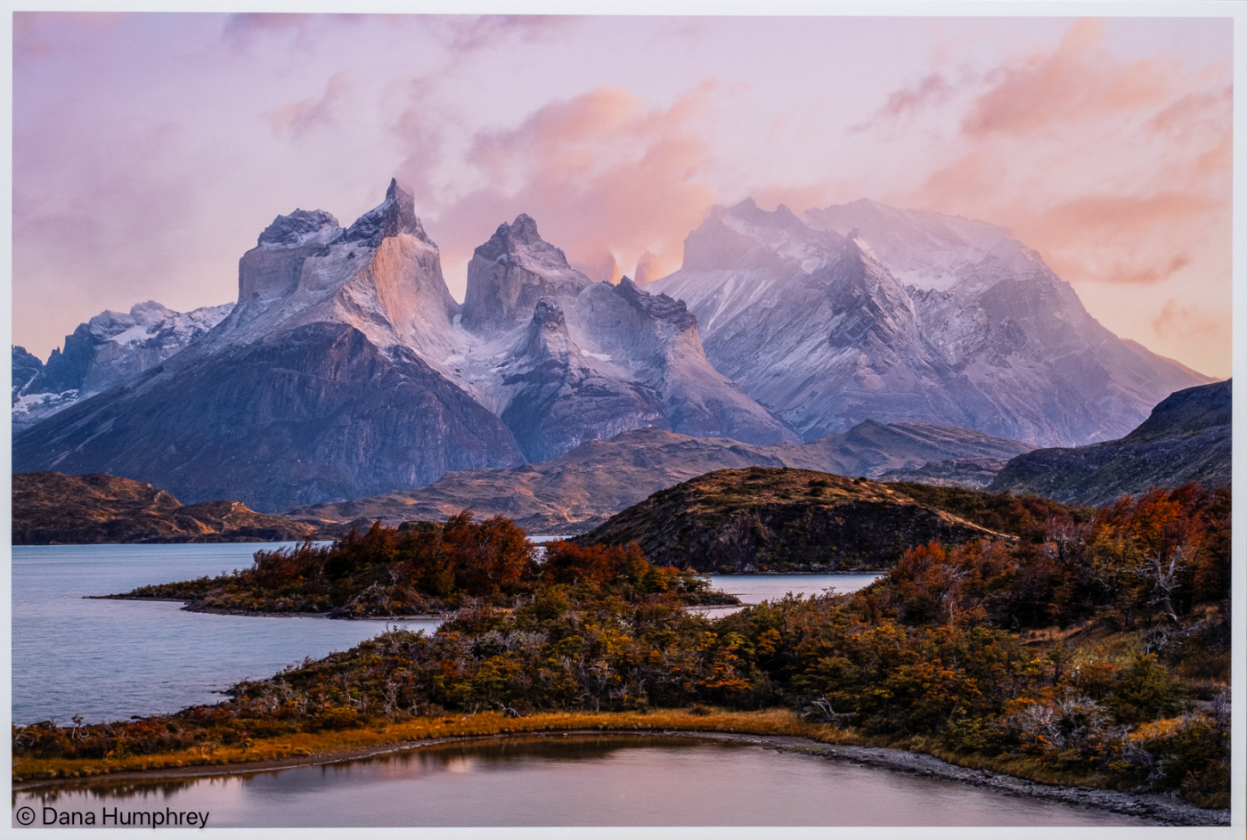 Judge Elisif Brandon's Color Choice   "Patagonia Mountain Majesty"   by Dana Humphrey of Nashoba Valley Camera Club (MA)