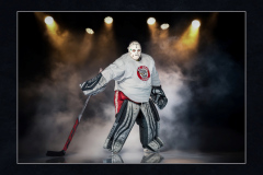 Second Place "The Last Line of Defense" by Roxanne Gura of North Haven Camera Club (CT)