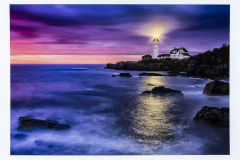 Daniel Charmonnet memorial Award for Best PhotoTravel “Portland Head Light at Daybreak” by Dianne Carey